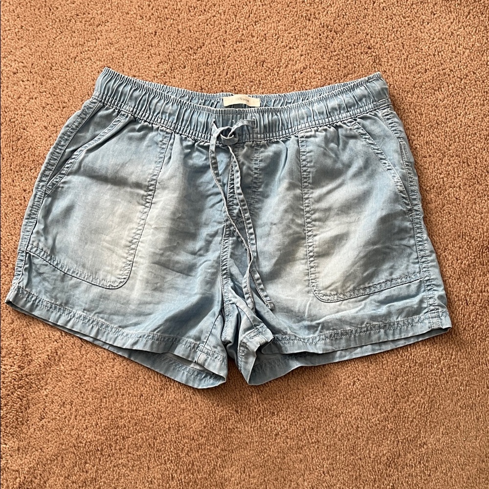 C&C California Light Denim Women's Cargo Shorts